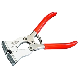 Starrett® 1X-7 Cut Nipper, 0.08 in Cutting, Adjustable Jaw, 7-1/64 in OAL, Red Vinyl Coated Handle