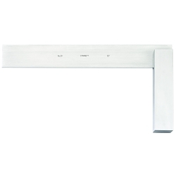 Starrett® 20-12 Non-Graduated Master Precision Square, 12 in, 2 in Tongue, Hardened Steel