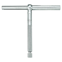 Starrett® 229D Telescoping Gage With Telescoping Arm, Polished Chrome, 2-1/8 to 3-1/2 in Measuring