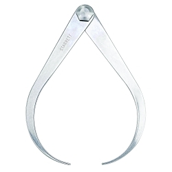 Starrett® 26-6 26 Series Outside Firm Joint Caliper, 8 in, High Grade Steel, Polished