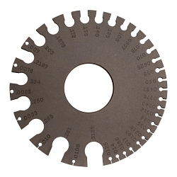 Starrett® 283 Wire Gauge, 0.3125 to 0.007 in Measuring