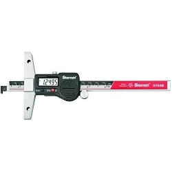 Starrett® 3753B-6/150 Electronic Depth Gage, 0 to 6 in Measuring, Hardened Stainless Steel