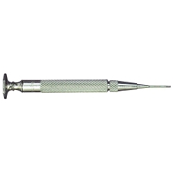 Starrett® 555A Hex Jewelers Screwdriver, Slotted Point, Stainless Steel Shank, 3-3/4 in OAL, Stainless Steel Handle, Nickel Plated