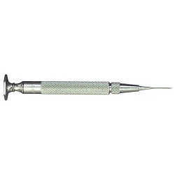 Starrett® 555AA Hex Jewelers Screwdriver, Slotted Point, Stainless Steel Shank, 3-3/4 in OAL, Stainless Steel Handle, Nickel Plated