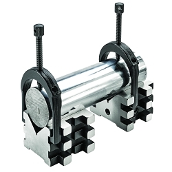 Starrett® 568C, 4 Pieces, 2 in Dia Round, 1-7/16 in Square, 1-9/16 in Screw at Top, Hardened Steel