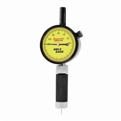 Starrett® 690M-1Z Dial Hole Gage, 0.25 to 1 mm, Graduations: 0.02 mm, Hardened Tool Steel