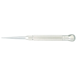 Starrett® 70BX Pocket Scriber With 2-7/8 in Tungsten Carbide Point, Tungsten Carbide Tapered Tip, Knurled Grip Handle, 5-3/4 in L