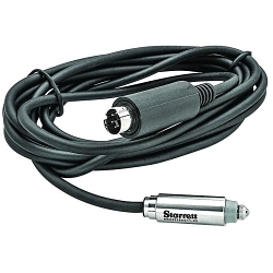 Starrett® 715-7 Cartridge LVDT Gaging Head With 6 ft Cable and Male Connector, +/-0.02 in Spindle, 1-3/8 in L, For Use With 715 and 717 Electronic Gage Amplifiers, Stainless Steel