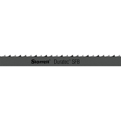 Starrett® 91291-10-08 Duratec™ SFB Welded Band Saw Blade, 10 ft 8 in L, 3/8 in W Blade x 0.025 in THK Blade, 14 TPI, Carbon Steel Blade