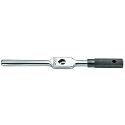 Starrett® 91A 91 Series Tap Wrench, 1/16 to 1/4 in Tap, Non-Ratcheting, Tool Steel, 6 in L, Nickel Plated, Bar Handle
