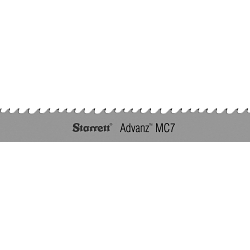 Starrett® 92582-26-06 Advanz™ MC7 Welded Band Saw Blade, 26 ft 6 in L, 2 in W Blade x 0.063 in THK Blade, 2 to 3 TPI, Carbide Tip Blade
