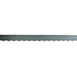 Starrett® 93388-100 Wavy Edge Starrett® Band Knife, 1/2 in W x 0.022 in THK, 3/4 in Pitch Double Bevel Teeth, HSS Body