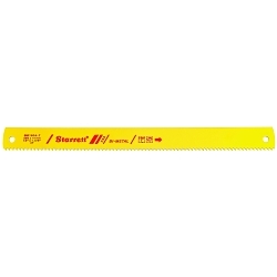 Starrett® BS1804-7 Bluestripe® Power Hacksaw Blade, 18 in L x 1-5/8 in W x 0.075 in THK, HSS-Co Cutting Edge, Alloy Steel Blade