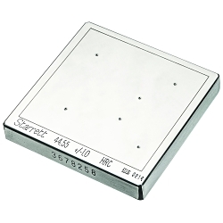 Starrett® PT05055 Test Block, C Scale, RC40 Max Hardness