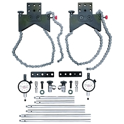 Starrett® S668DZ Shaft Alignment Clamp, Stainless Steel Band/Aluminum Frame Body