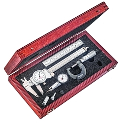 Starrett® S9921 Mechanical Tool Set, For Use With Caliper/Micrometer/Steel Rule and Test Indicator