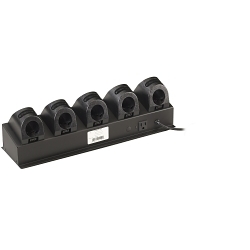 Streamlight® 21400 5-Unit Bank Charger, 10 hr Charging, For Use With SL-20X® LED, SL-20L®, SL-20LP® Rechargeable Flashlights, Black