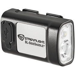 Streamlight® 61621 SL-SideSaddle Lightweight USB Rechargeable Universal Fit Hat, Hard Hat and Helmet Light, Polycarbonate