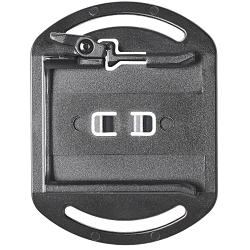 Streamlight® 61622 Hard Hat Base, For Use With SL-SideSaddle®, Plastic