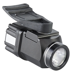 Streamlight® 69333 VANTAGE® II Ultra Compact Helmet Light, For Use With Fire Helmets, High/Low Beam, 135/350 Lumens, C4® LED Bulb, 50000 hr Average Life, Lithium Battery, IPX7 Enclosure, Aircraft Aluminum, Black