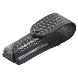 Streamlight® 74060 Basket Weave Pattern Holster, Heavy Weight Leather, Black