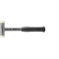 Halder 3377.030, Supercraft-Mallet Non Rebound, Steel Tube Handle, Nylon Faces