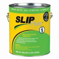 Superior Graphite® SLIP Plate® #1 45534 Dry Lubricant, 1 gal Can, Liquid Form, Black/Gray, 1.08