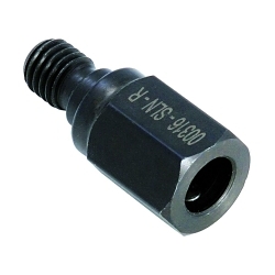 TECHNIKS 00316-SLN-R Right Hand Drill Adapter, 0.3940 in Dia Inside Hole, 42 mm OAL, 25 mm, 10 Connection, Threaded Shank