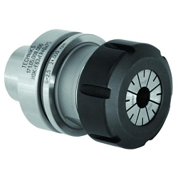 TECHNIKS 103.123.11.100 Shrink Fit Toolholder, HSK63F Machine Side, For Use With CNC Routers