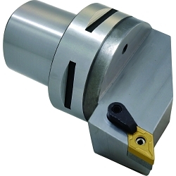 TECHNIKS 143.476.15R.075 Precision Turning Tool, 63 mm System, 75 mm L Head/Projection, Right Hand Cutting, Insert Compatibility: DN_ _ 43_, 113 mm OAL, External