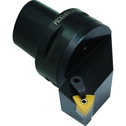 TECHNIKS 143.478.08R.065 Precision Turning Tool, 63 mm System, 65 mm L Head/Projection, Right Hand Cutting, Insert Compatibility: WN_ _ 43_, 103 mm OAL, External