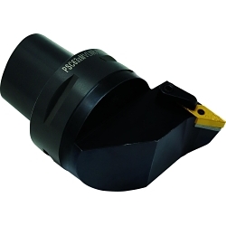 TECHNIKS 143.479.16L.075 Precision Turning Tool, 63 mm System, 75 mm L Head/Projection, Left Hand Cutting, Insert Compatibility: VN_ _ 33_, 113 mm OAL, External