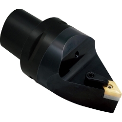 TECHNIKS 143.481.15N.100 Precision Turning Tool, 63 mm System, 100 mm L Head/Projection, Neutral Cutting, Insert Compatibility: DN_ _ 43_, 138 mm OAL, External