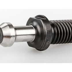 TECHNIKS 17800 Retention Knob, M8 x 1.25 Thread, 8.1 mm Dia Knob, ISO20 Taper, 11 mm OAL