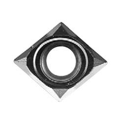 TECHNIKS 3663340 Turning Insert, ANSI Code: CCGX431-LH-YD101, CCGX Insert, Material Grade: H, K, M, P, S, 431 Insert, Diamond Shape, For Use On Cast Iron, High Temperature Alloys, Hardened Material, Stainless Steel and Steel, Aluminum