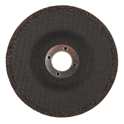 Tiger? 57123 Performance Line Depressed Center Grinding Wheel, 5 in Dia x 1/4 in THK, 7/8 in Center Hole, 24 Grit, Premium Aluminum Oxide Abrasive