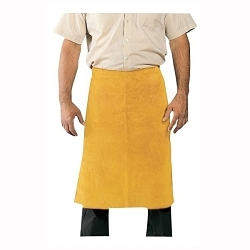 Tillman™ 4124, Side Split Cowhide Leather, 24 in L x 24 in W, Strap Closure