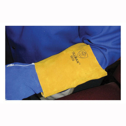 Tillman™ 5210SL Left Arm Pad, S, Bourbon Brown, Side Split Cowhide Leather, Hook and Loop Closure