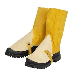 Tillman™ 527CL2X Premium Shoe Spat, 2XL Fits Shoe, Bourbon Brown, Hook & Loop Closure, Cowhide Leather Outsole