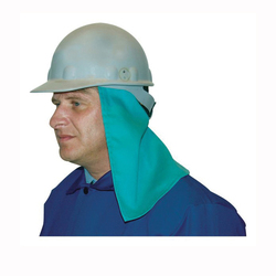 Tillman™ 6012 Flame Retardant Hood, Green, Westex® FR7A® Cotton, 9 oz Fabric, Hook and Loop Closure