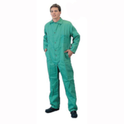 Tillman™ 6900B5X Flame Retardant Coverall, 5XL, Navy Blue, Cotton Westex® FR7A®