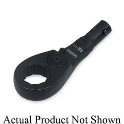 CDI Torque Products® QJBOERM14A 12-Point Ratchet Wrench Head, 10 mm D Interchangeable/Box End Head, 14 mm Drive, 60 ft-lb, For Use With Preset and J-Shank Adjustable Interchangeable Head Torque Wrench