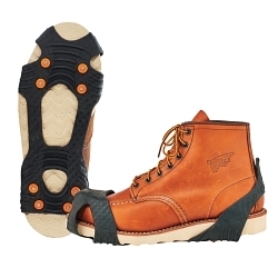 Trex™ 16753 6300 Slip On Ice Cleat, Unisex, M, Carbon Steel/Stretchable Rubber, Black, For Use With Shoe and Boot