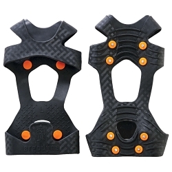 Trex™ 16756 6300 Slip On Ice Cleat, Unisex, 2XL, Carbon Steel/Stretchable Rubber, Black, For Use With Shoe and Boot