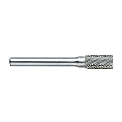 Triumph® 071427 SB Series Carbide Burr, End Cut End, Cylindrical Head, 1/4 in Dia Head, 5/8 in L of Cut
