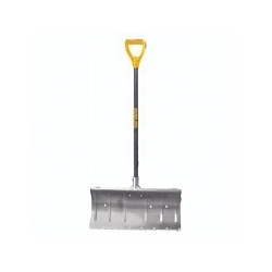 True Temper® 1640000 Snow Pusher With Braces, 24 in W, Aluminum Blade