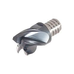 Tungaloy America 6717381 VEE-I Center Cutting Insert, Solid Carbide, 3 mm Corner Radius, (4) Flutes