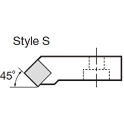 Tungaloy America 6802526 CSSE-CA Tool Holder Cartridge Set, SEEN120308 Insert, SEEN120308 Insert, Right Hand Cutting