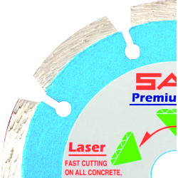 United Abrasives-SAIT 48531 Small Diameter Blade, 4-1/2 in Dia Blade, 5/8 in Arbor/Shank