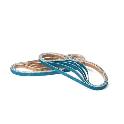 United Abrasives-SAIT Z-H Quick Shipâ„¢ 64058 Waterproof Coated Abrasive Belt, 1/2 in W x 18 in L, 36 Grit, Medium Grade, Zirconia Alumina Abrasive, Polyester Backing
